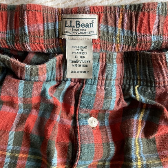 Men’s LL Bean PJ Shorts - Picture 2 of 5